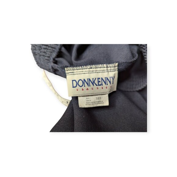 Vintage Donn Kenny Classics Women's Navy Blue Straight Leg Pants Size 18T - Picture 7 of 15